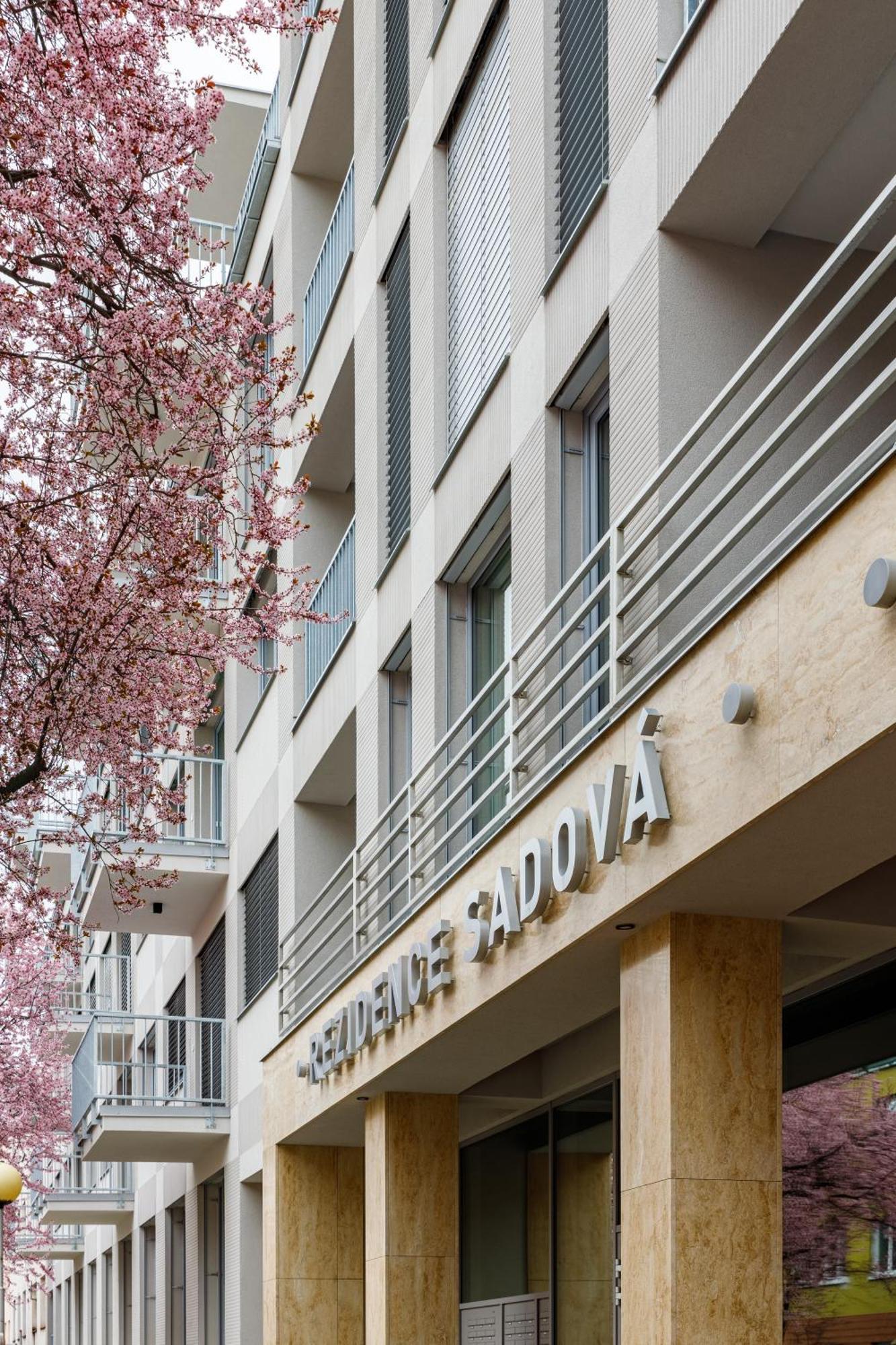 Ferienwohnung Rezidence Sadova Zlín Exterior foto